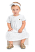 Vestido Infantil Menina Natal Ano Novo Vermelho Branco - loja online
