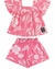 Conjunto Infantil Feminino Blusa e Short em Meia Malha Gloss - loja online