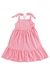 Vestido Infantil de Alças em Malha Vichy - comprar online