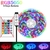 Fita de LED RGB USB WS2812B 5050, App Bluetooth, Luzes de Efeito Perseguidor, Fita - comprar online