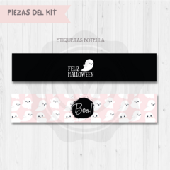 Kit imprimible Halloween Rosa - tienda online