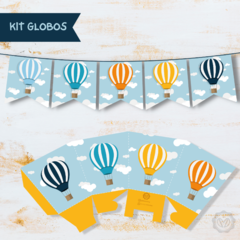 Kit imprimible Globos Aerostaticos en internet