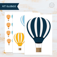 Kit imprimible Globos Aerostaticos - tienda online