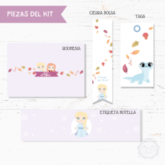 Kit imprimible Frozen - DaniDesing