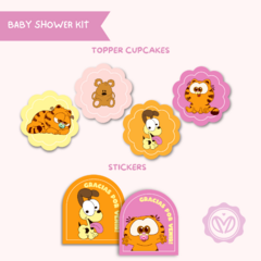 Kit Imprimible Decorativo para Baby Shower de Garfield Bebé - comprar online