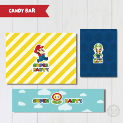 Envolturas Candy bar Super Mario Bros - comprar online