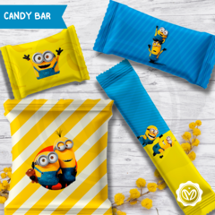 Envoltorios Candy Bar Digitales de Minions