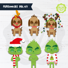 Kit imprimible El Grinch - tienda online