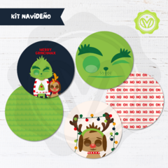 Imagen de Kit imprimible El Grinch