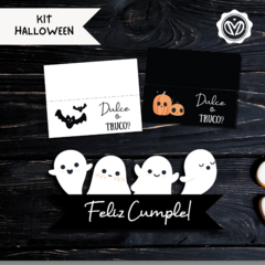 kit imprimible Fantasmas - DaniDesing