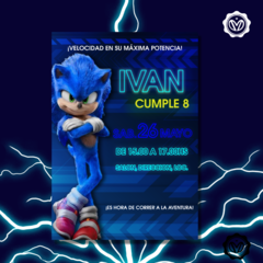 Invitación virtual sonic