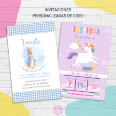 Invitación digital personalizada desde cero