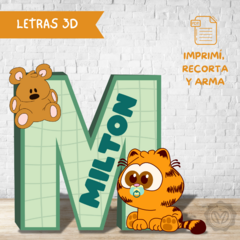 Kit Imprimible Decorativo para Baby Shower de Garfield Bebé - tienda online