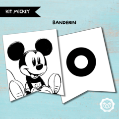 Imagen de Kit Imprimible Decorativo para Cumpleaños Infantil de Mickey Mouse