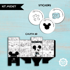 Kit Imprimible Decorativo para Cumpleaños Infantil de Mickey Mouse - comprar online