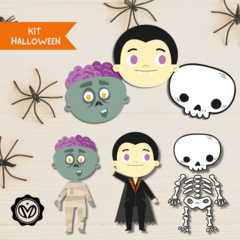 Imagen de Halloween kit vampi y amigos