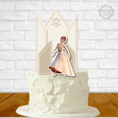 Cake topper Anna Frozen 2 - comprar online