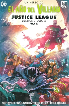 UNIVERSO DC EL AÑO DEL VILLANO JUSTICE LEAGUE/DOOM WAR