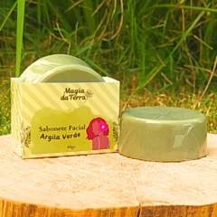 Sabonete Facial Argila Verde