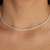 CHOKER CORDÃO BAIANO BANHADA EM PRATA