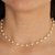 CHOKER DE PÉROLAS BANHADA EM OURO 18K