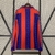 Camisa Retrô Manga Longa Kappa Barcelona Uniforme 1 1996