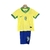 Conjunto Infantil Brasil Uniforme 1 2024