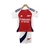 Conjunto Infantil Arsenal Uniforme 1 2024