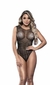 Bodystocking Regata Strass Preto