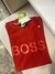 Camiseta Hugo Boss com Boss escrito em alto relevo Malha Peruana 40.1 na internet