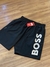 Bermuda de tactel Hugo Boss com escrita Boss na lateral - Use Drope