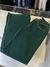 Calça Jeans Wide Leg Verde Militar