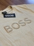 Camiseta Hugo Boss c/ Boss bordado frontal Malha Peruana 40.1 na internet