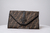 Fendi Tobacco Zucca Coated Canvas and Leather Flap Shoulder Bag na internet