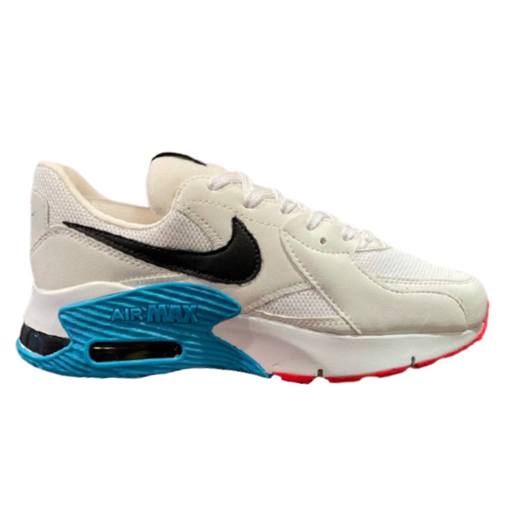 Tênis Nike Air Max 90 – Masculino – Branco, Azul e Vermelho - Vai