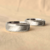 Pair of Ring in 950 Silver Model Jakarta - buy online