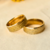 Pair of Ring in 18K Gold Model Washington - buy online