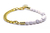 Pulseira White and Gold