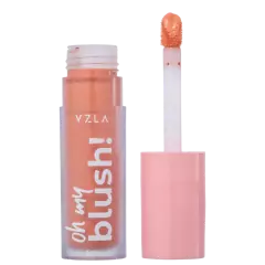 Blush Líquido Oh My Blsuh! Cor 02 Peach Glow Vizzela - 6ml