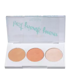 Paleta Contorno Blush Iluminador BFF Cor 02 Vizzela