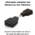 Adaptador Micro Hdmi Macho Para Hdmi Fêmea Câmera Tv Kit 2 na internet