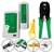 Kit Alicate Crimpar Rj45 Rj11 Profissional + Testador De Cabo Rede