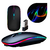 Mouse Sem Fio Rgb Recarregável Wireless Pc Notebook