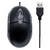 Mouse Óptico Com Fio Usb Notebook Pc Mini Preto 1000 DPI