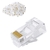 Kit Alicate Crimpar Rj45 Cabo De Rede Crimpador + 100 Plugs - comprar online