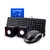 Kit Teclado e Mouse Basico + Caixa De Som Pc + Mouse Pad Gamer