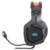 Fone De Ouvido Gamer Over-Ear Knup KP-488 Preto Com azul Ou Preto Com Vermelho Com Luz LED E Com Adaptador