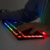 Kit Teclado E Mouse Gamer Usb Exbom Semimecanico Led Rgb