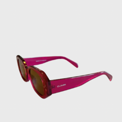 Óculos Solar Feminino Retrô Pink - comprar online