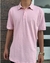 POLO MC CASUAL SLIM ROSA